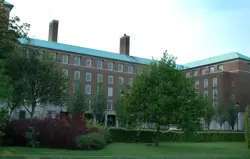 Nottinghamshire County Council - County Hall building on a summers day