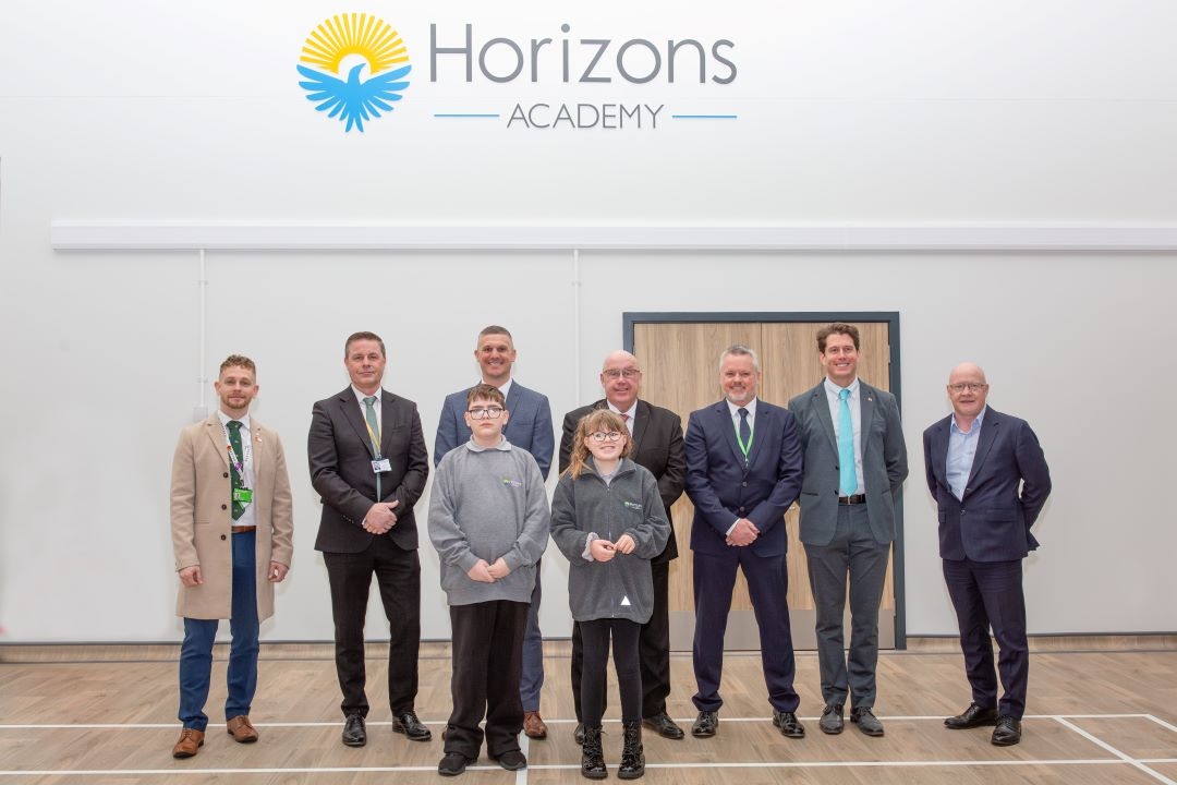 County councillors visit Mansfield’s new specialist school