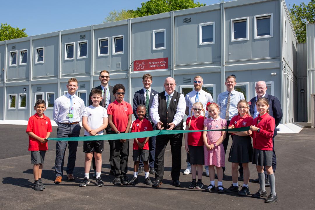St Peter’s Junior School celebrates the official opening of its record-breaking new learning village