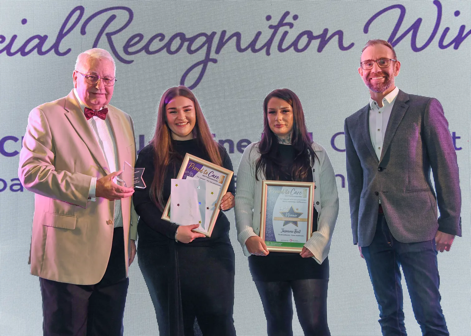 Proud to care award winners 2025