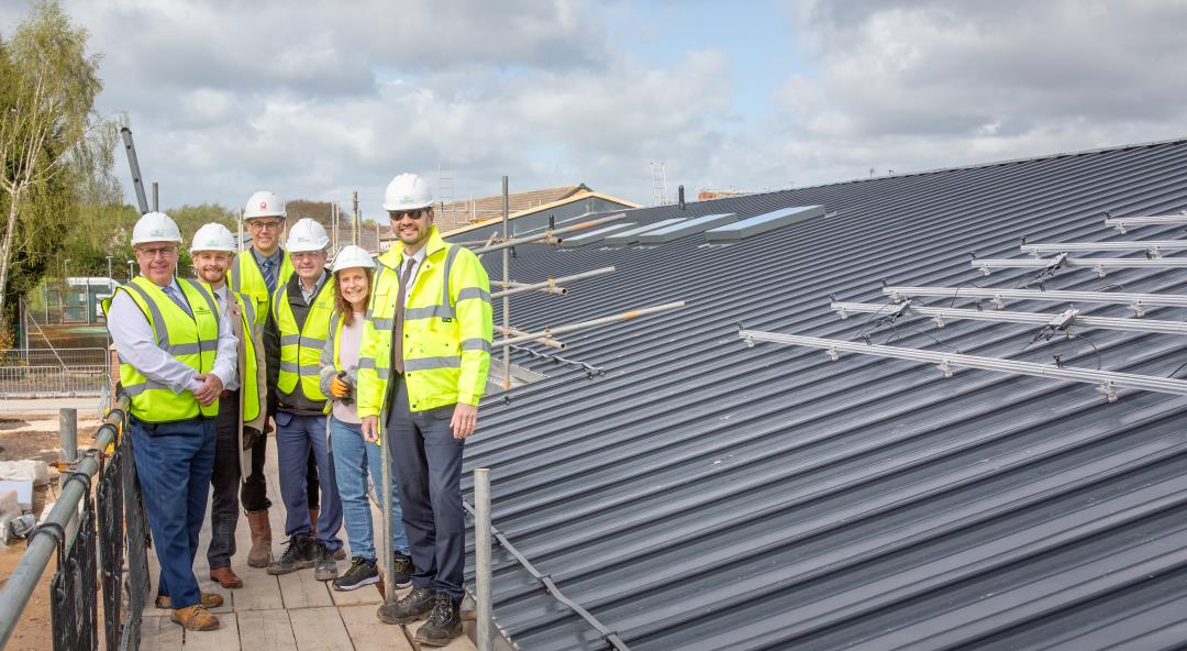 New family contact centre in Worksop continues to take shape.