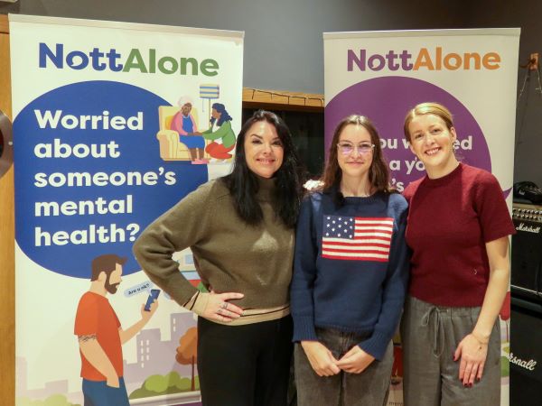 Notts teenager teams up with NottAlone to talk sibling loss, grief and mental health