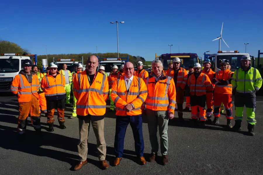 First-time permanent road repair teams unveiled by county council